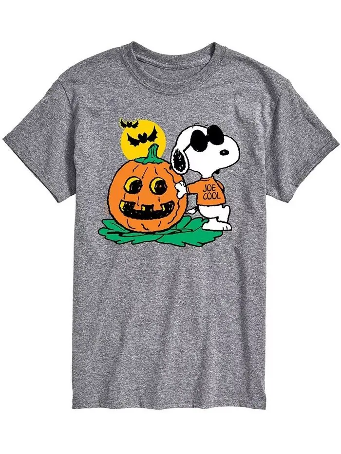 Мужская футболка Peanuts Joe Cool Pumpkin AIRWAVES — изображение 1 из 2, серый