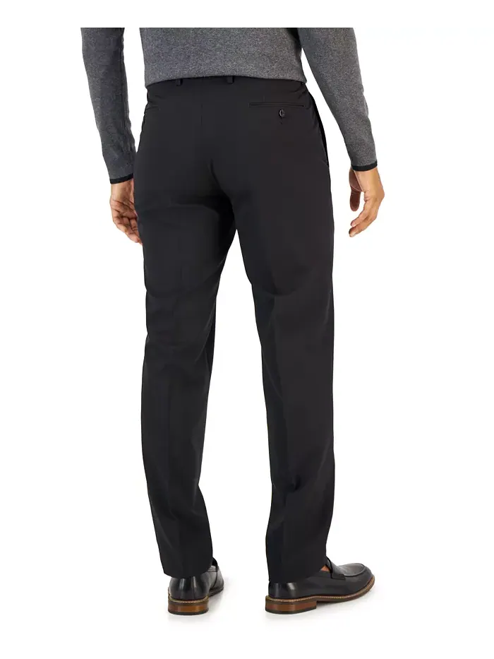 Мужские костюмы Flex Plain Slim Fit Van Heusen — изображение 11 из 12, глубокий черный