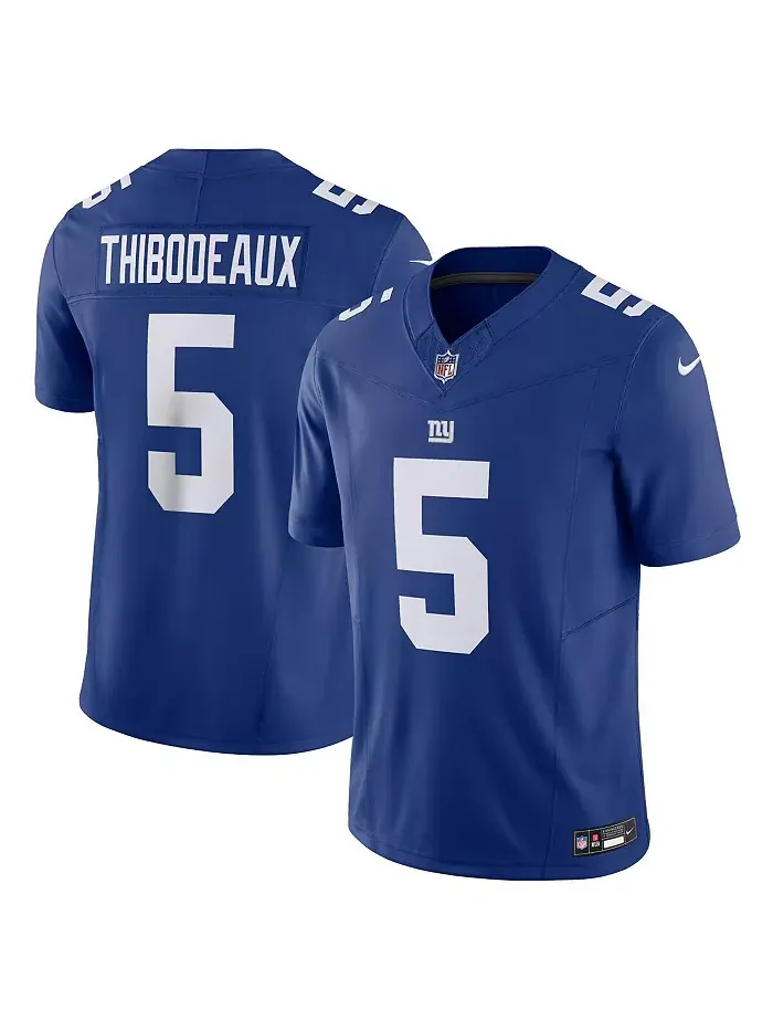 Мужская лимитированная джерси New York Giants Vapor F.U.S.E. Kayvon Thibodeaux Nike — изображение 1 из 5, королевский