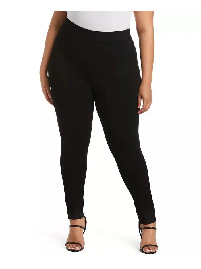 Брюки-леггинсы Comfort Fit Plus Size со швом сзади Rafaella — изображение 1 из 3, черный