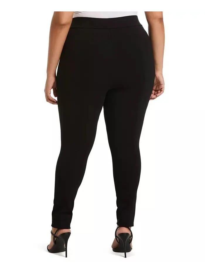Брюки-леггинсы Comfort Fit Plus Size со швом сзади Rafaella — изображение 2 из 3, черный