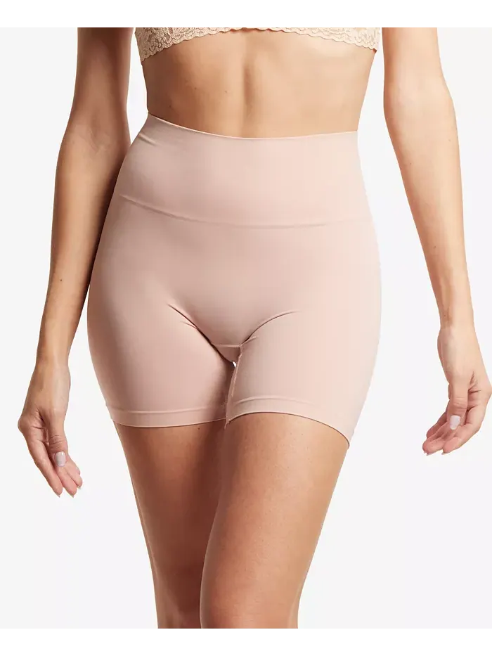 Байкерские шорты с высокой посадкой Hanky Panky — изображение 1 из 3, бежевый