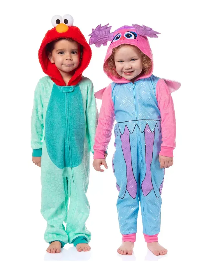Детский комбинезон для мальчиков Toddler Boys Child's Union Suit без ножек, пижама для сна Sesame