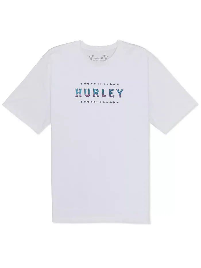 Мужская футболка с коротким рукавом Hieroglyphics Hurley — изображение 4 из 7, белый