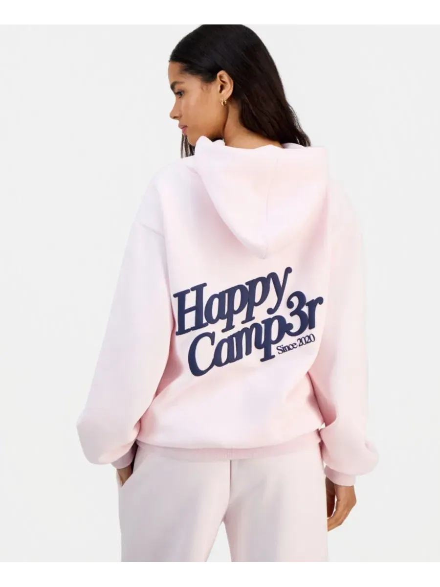Худи с капюшоном Puff Series The Happy Camp3r — изображение 7 из 9, розовый