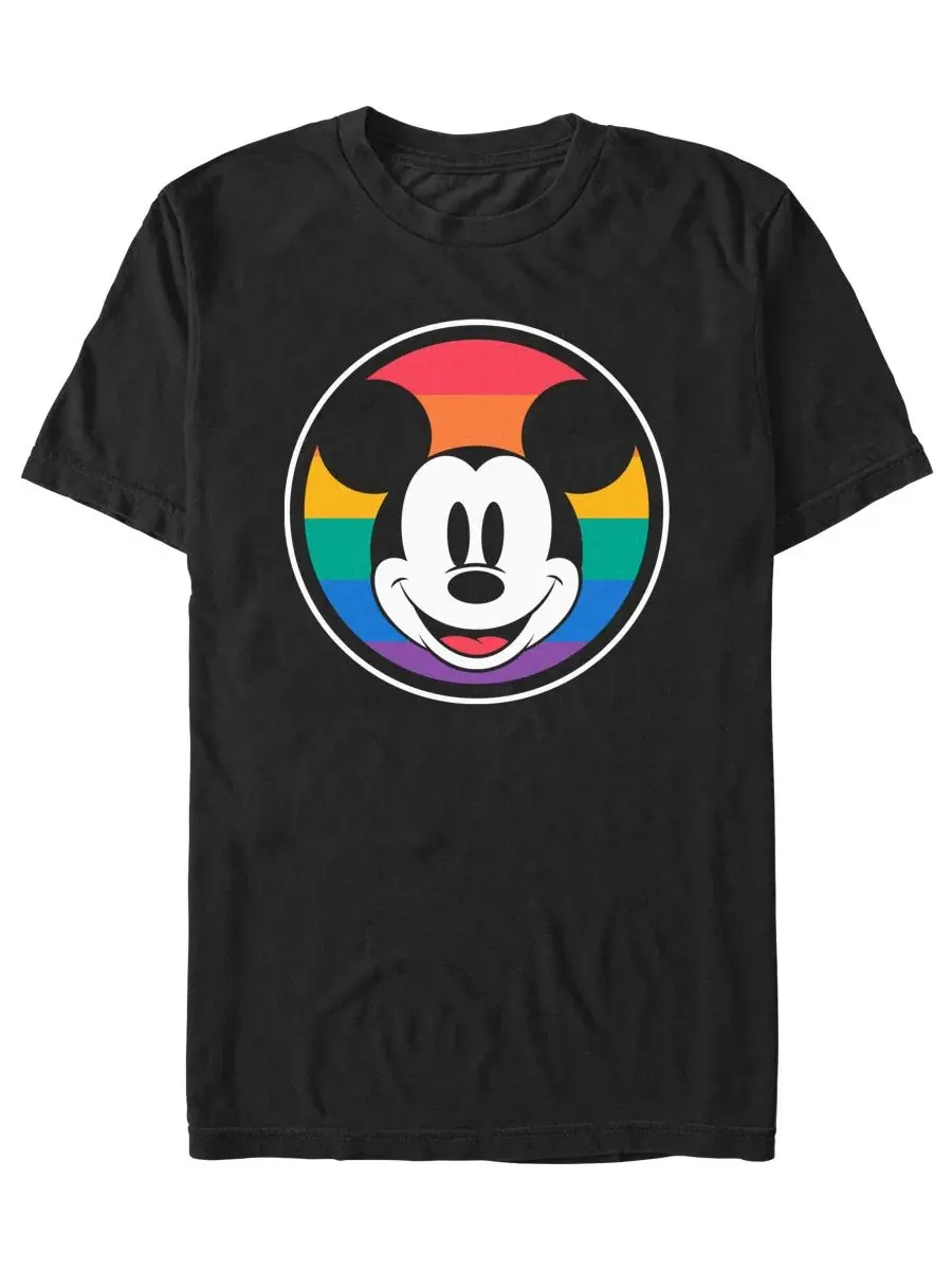 Мужская футболка с коротким рукавом "Proud Mickey" Design By Humans — изображение 1 из 3, черный