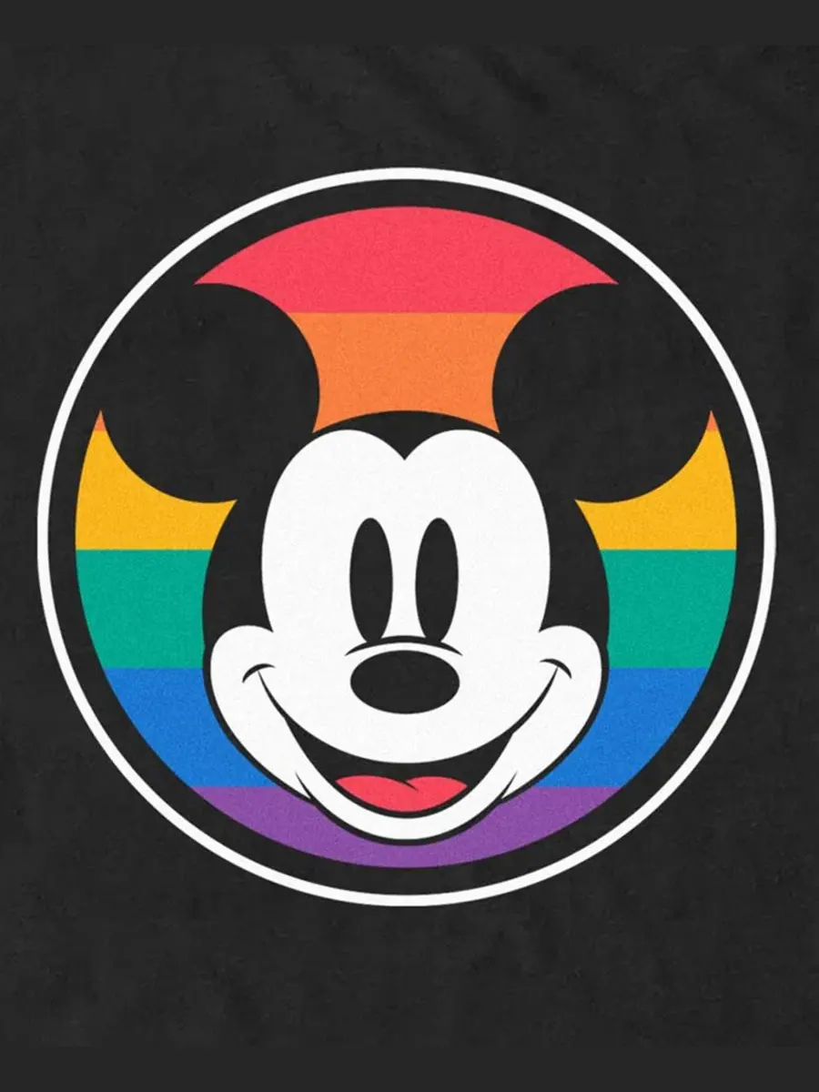 Мужская футболка с коротким рукавом "Proud Mickey" Design By Humans — изображение 3 из 3, черный