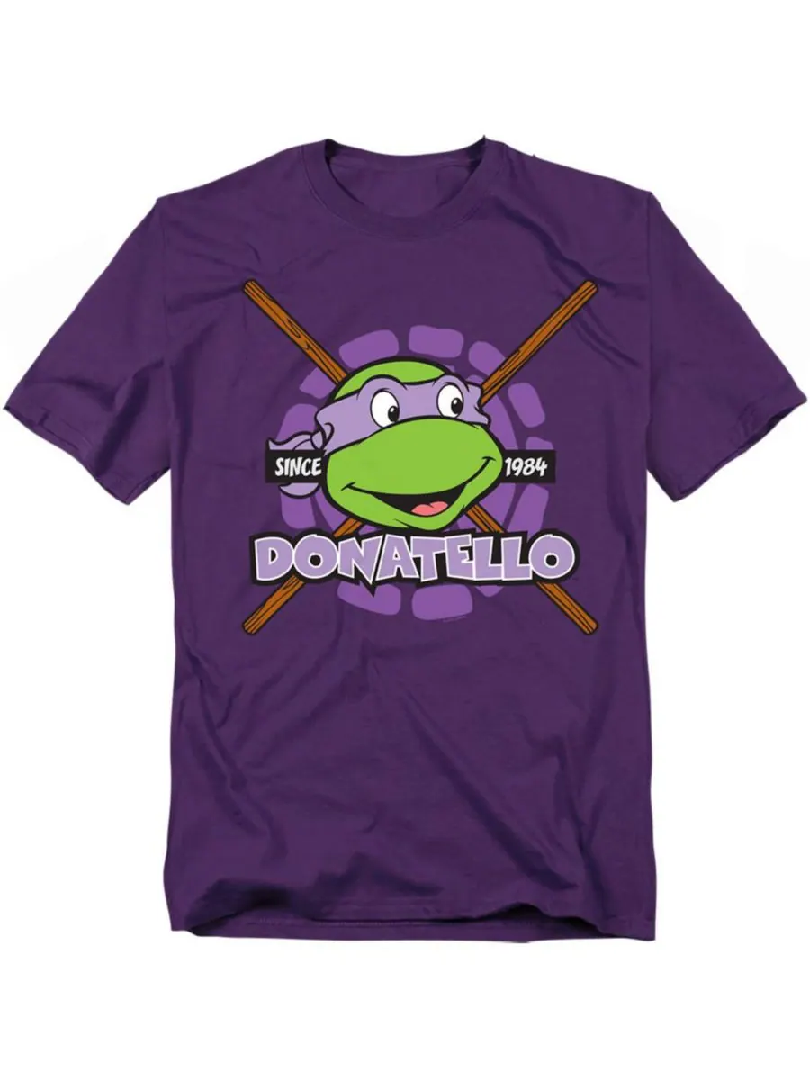 Футболка Big & Tall TMNT Donatello Since 1984 TEENAGE MUTANT NINJA TURTLES — изображение 1 из 3, фиолетовый