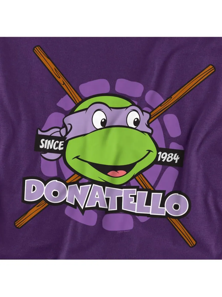 Футболка Big & Tall TMNT Donatello Since 1984 TEENAGE MUTANT NINJA TURTLES — изображение 2 из 3, фиолетовый
