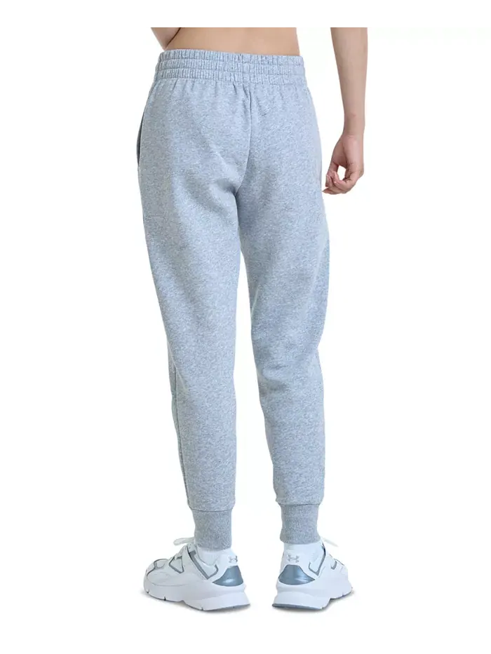 Женские джоггеры Rival Fleece Under Armour — изображение 2 из 4, серый светлый//белый