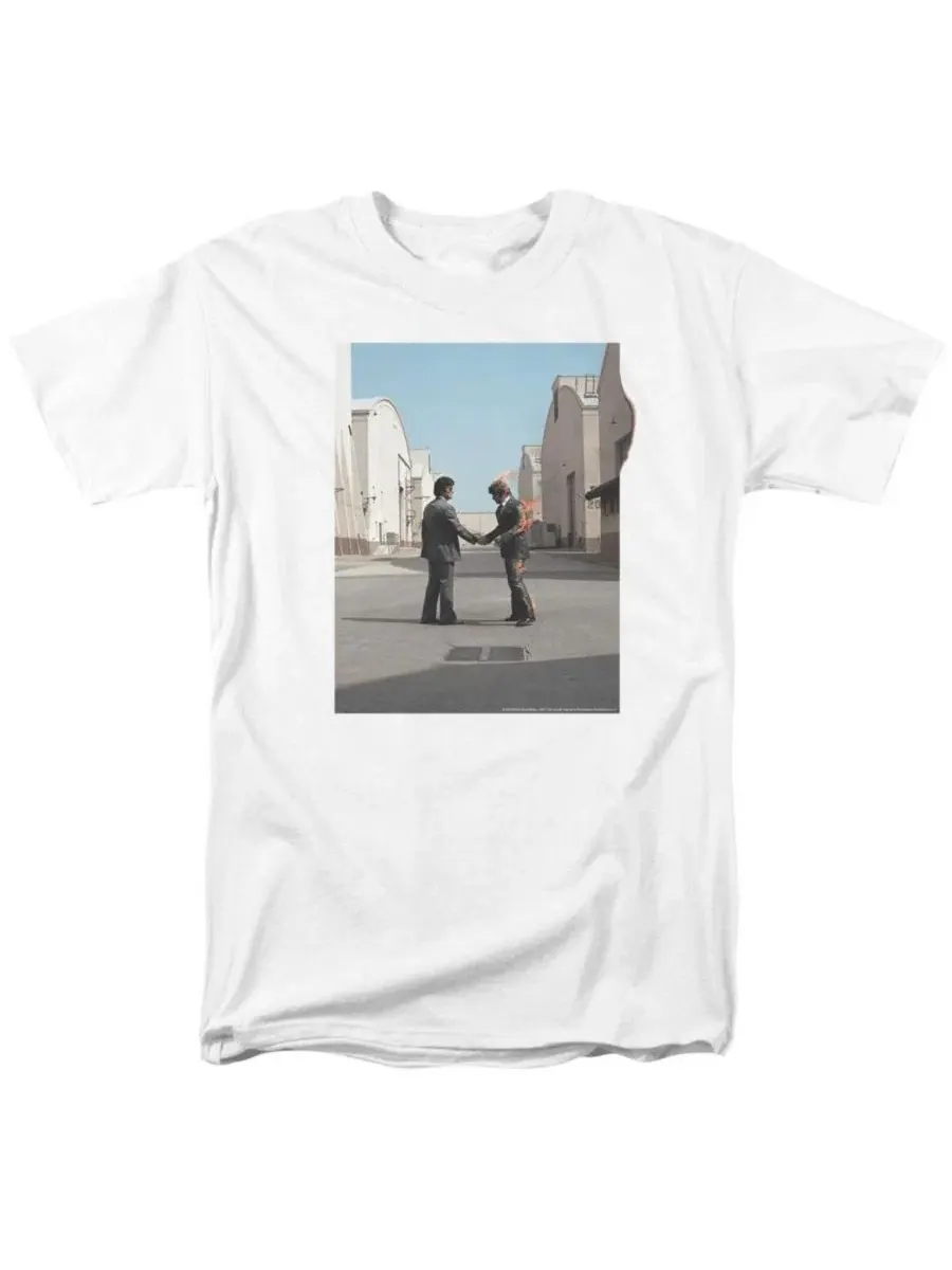 Футболка с принтом Wish You Were Here Pink Floyd — белый