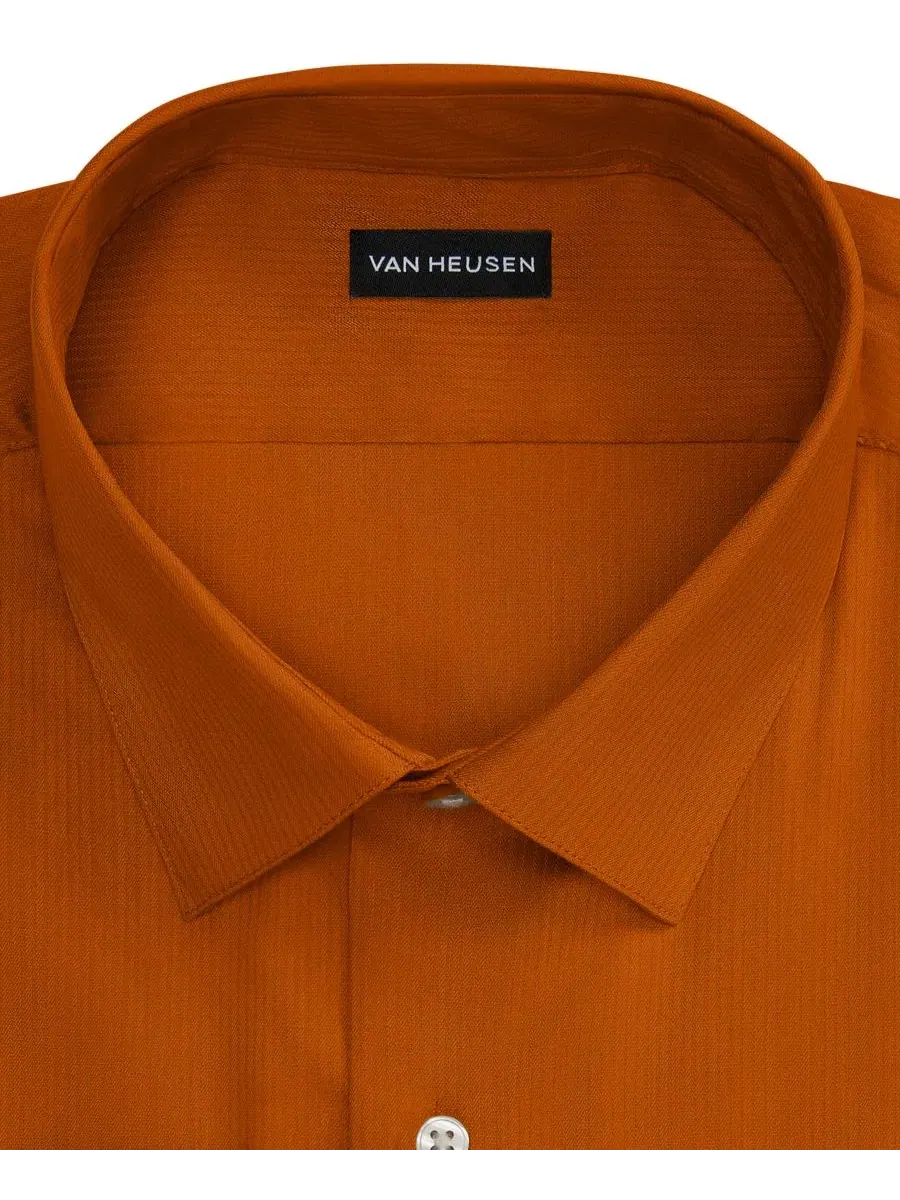 Рубашка с длинным рукавом Van Heusen — изображение 2 из 3, оранжевый