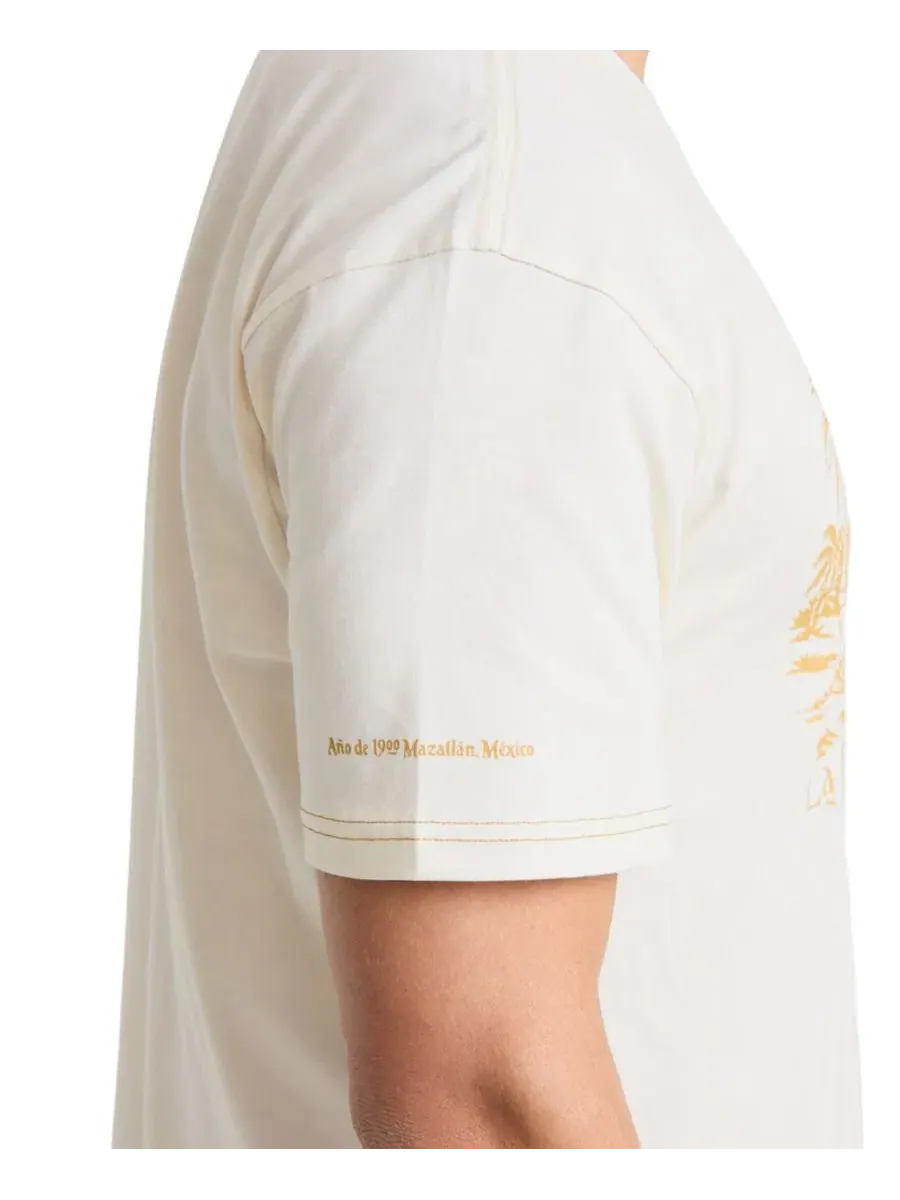 Футболка с принтом Pacifico Coastal Paradise Quiksilver — изображение 4 из 6, белый