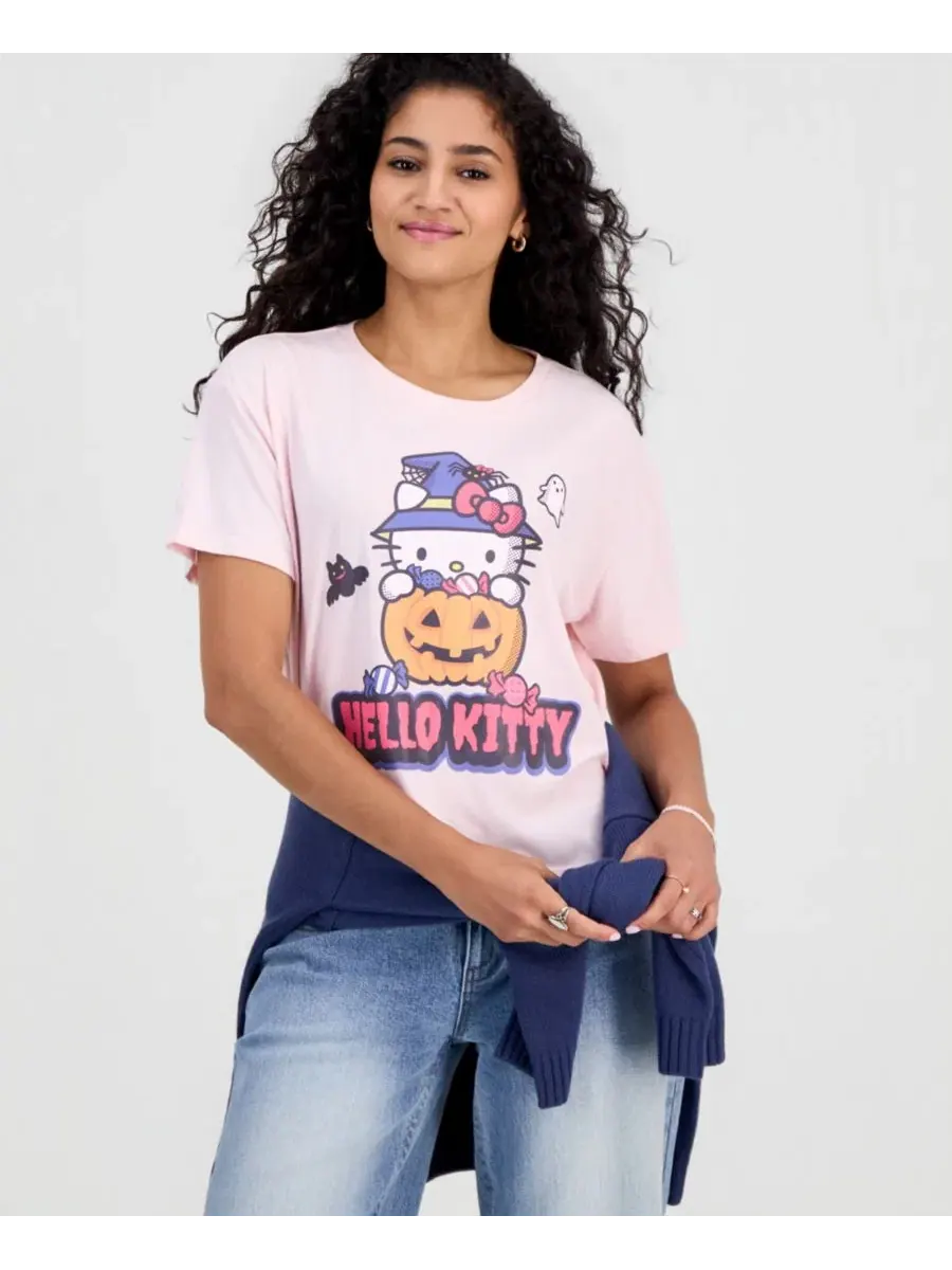 Футболка с принтом Hello Kitty Pumpkin Grayson Threads, The Label
