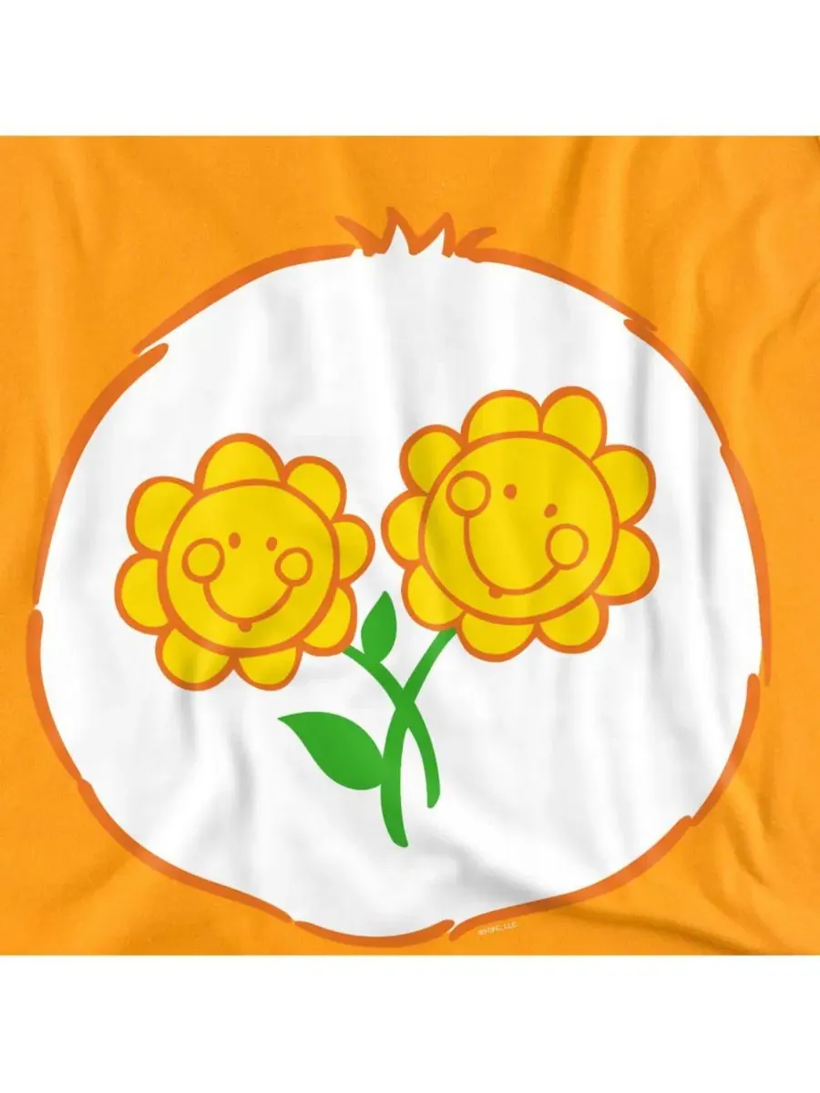 Футболка с принтом Friend Belly Care Bears — изображение 3 из 3, золото