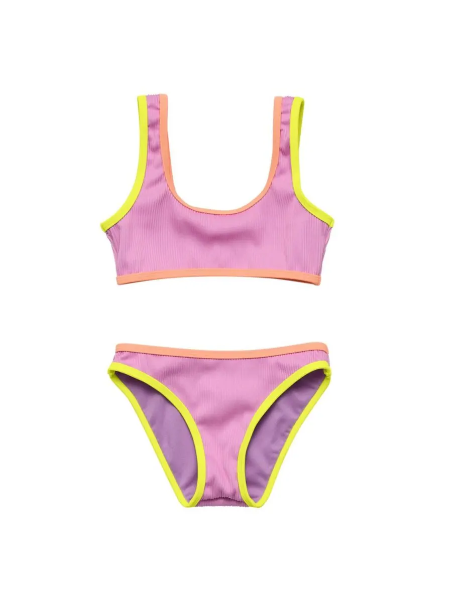 Бикини Big Girls Vacay Pop из переработанных материалов Snapper Rock — фиолетовый