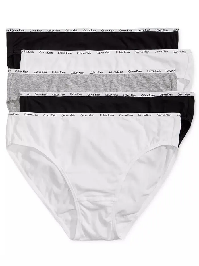 Трусы женские Calvin Klein — изображение 1 из 3, черный/белый/серый