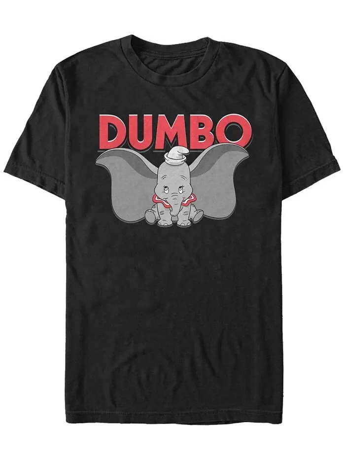 Мужская футболка с коротким рукавом Dumbo Is Dumbo Fifth Sun — изображение 1 из 1, черный