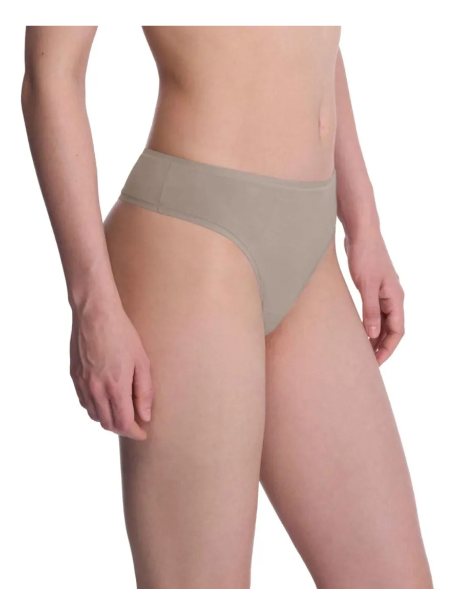 Женские хлопковые стринги Bliss Bare Natori, Smoky — изображение 2 из 3