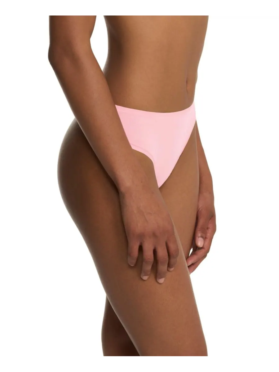 Женские хлопковые стринги Bliss Bare Natori — изображение 2 из 3, розовый