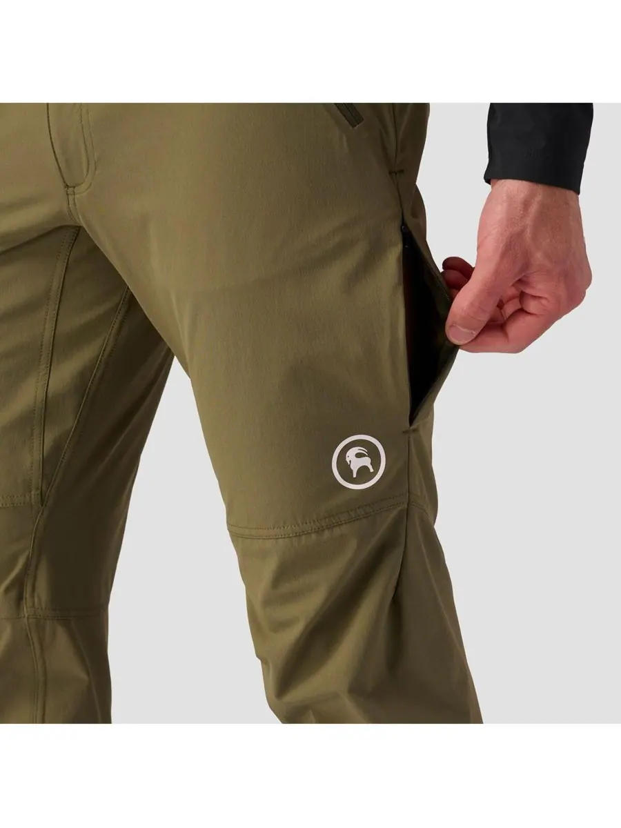 Мужские велосипедные брюки Slickrock Pant для горного велосипеда Backcountry — изображение 3 из 7, каламата
