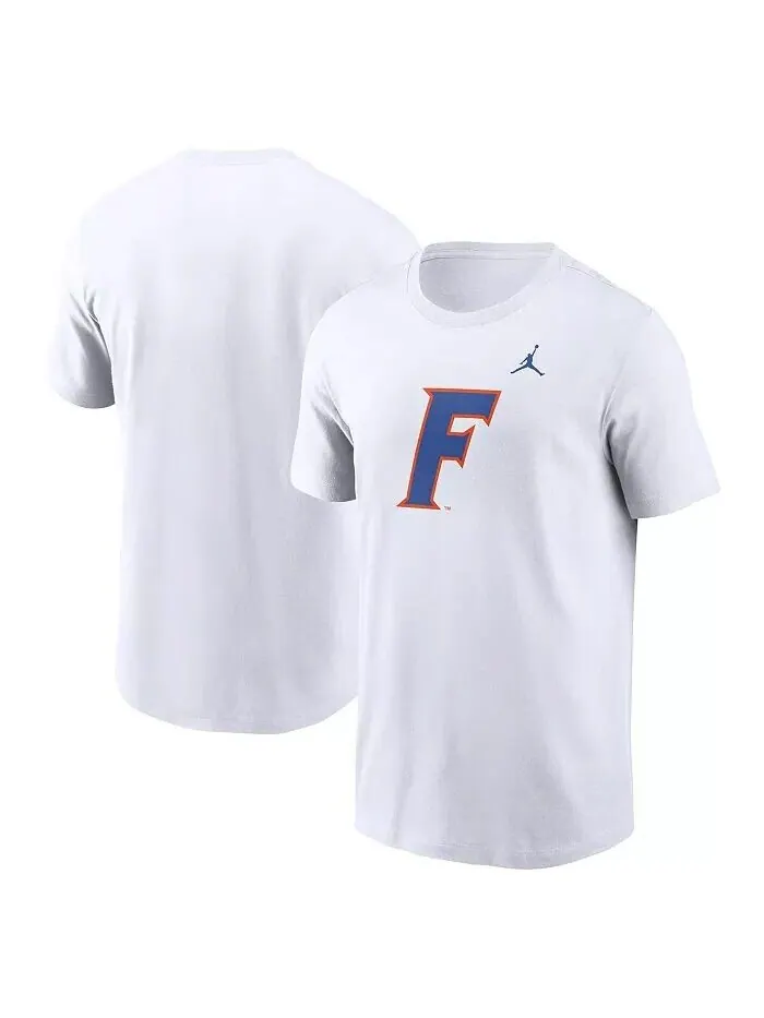 Черная мужская футболка Jordan Florida Gators Primetime Evergreen с альтернативным логотипом — изображение 1 из 3, белый