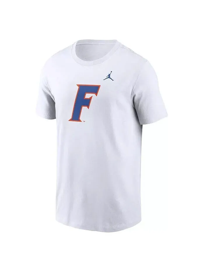 Черная мужская футболка Jordan Florida Gators Primetime Evergreen с альтернативным логотипом — изображение 3 из 3, белый