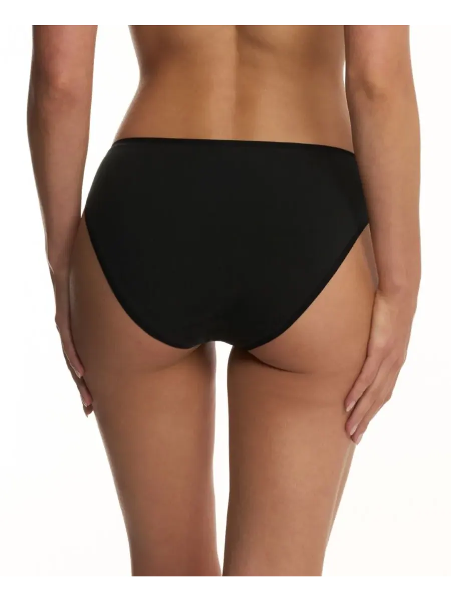 Женские плавки от бикини Bliss Bare, комплект из 3 штук Natori — изображение 4 из 9, черный/черный