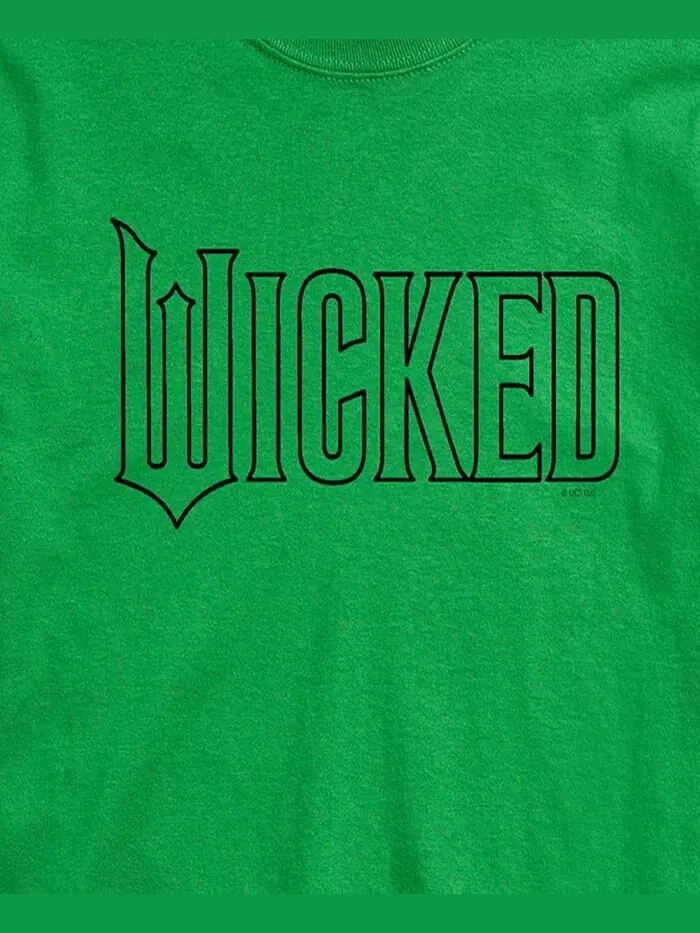 Мужская футболка с коротким рукавом и красочным логотипом Wicked AIRWAVES — изображение 3 из 3, зеленый