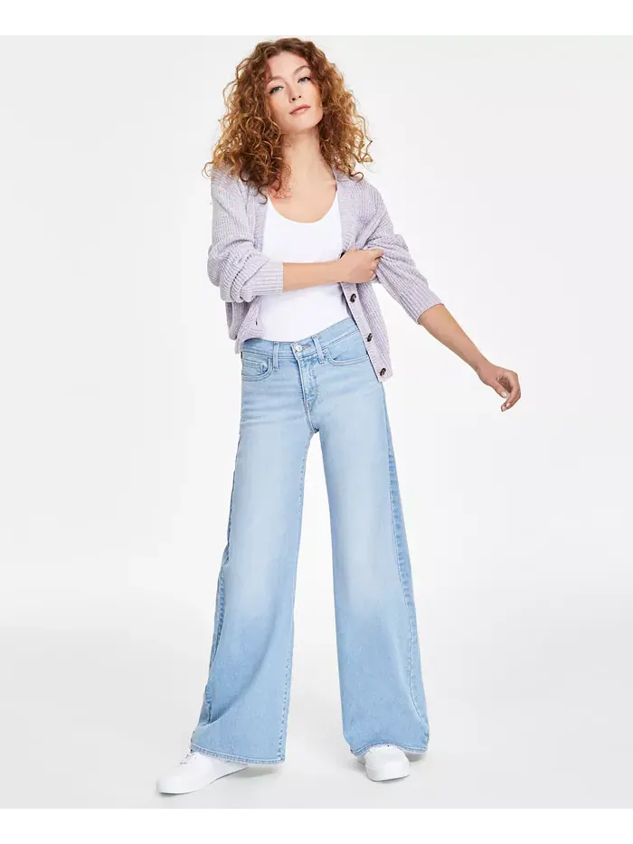 Женские джинсы 318 Shaping Stellar-Stretch с широкими штанинами Levi's