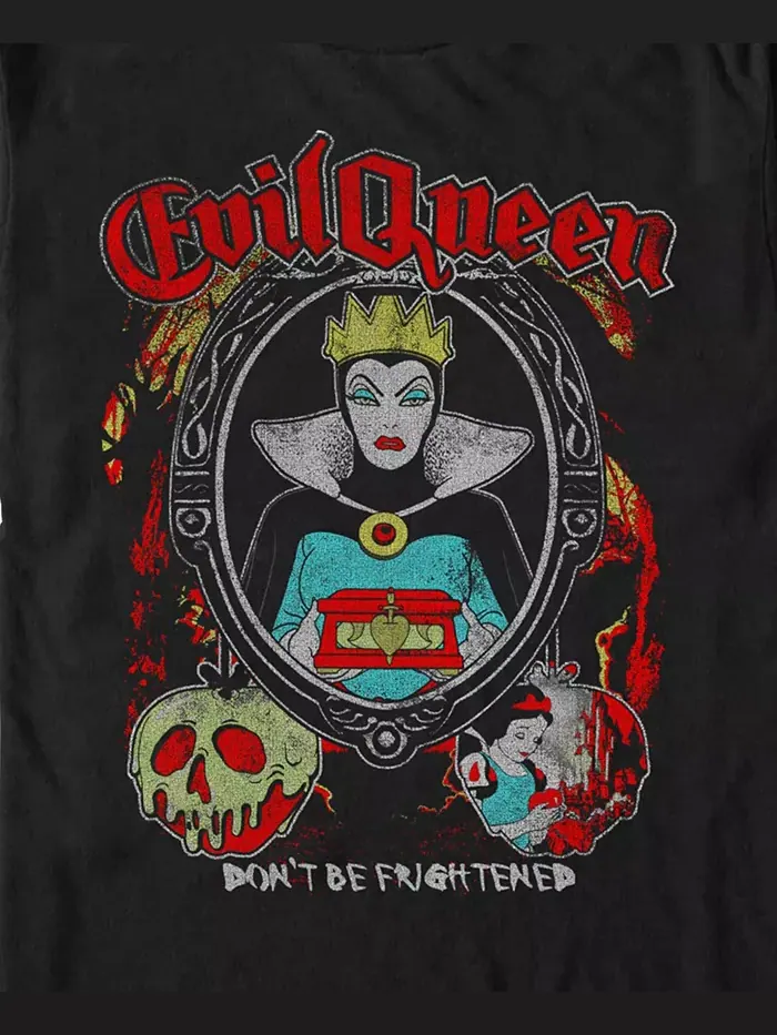 Мужская футболка с коротким рукавом Evil Queen Fifth Sun — изображение 3 из 3, черный