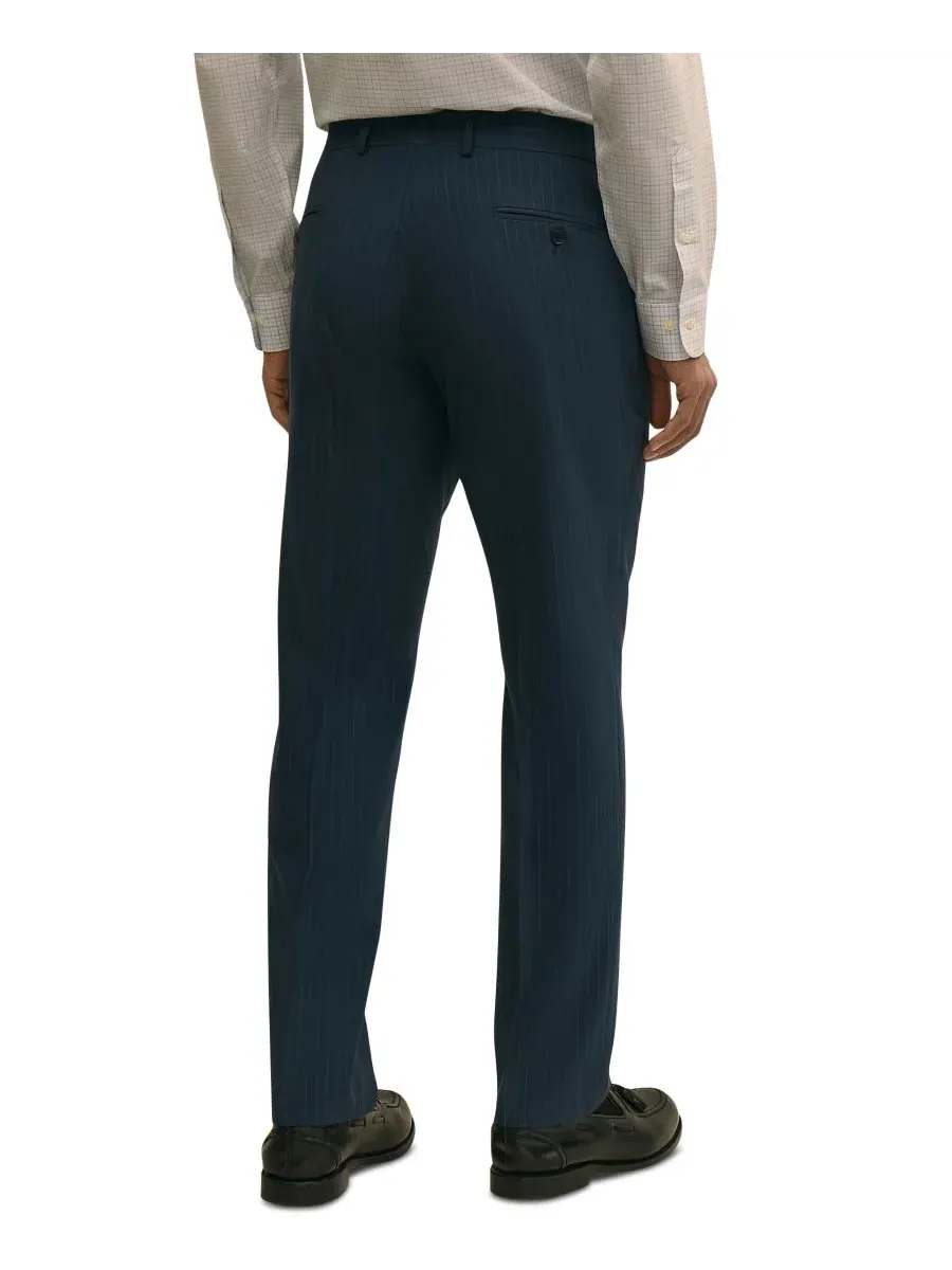 Классические брюки в полоску для мужского костюма Brooks Brothers — 3