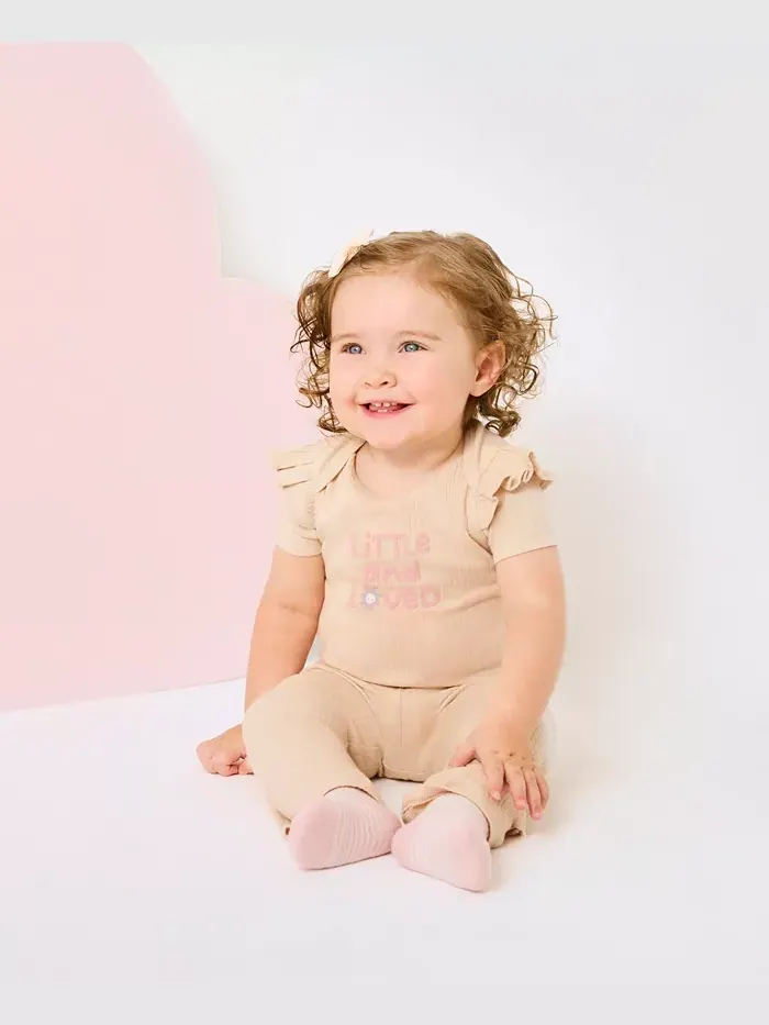 Детские брюки-клеш для девочек 2 шт Huggies — изображение 6 из 8, мульти