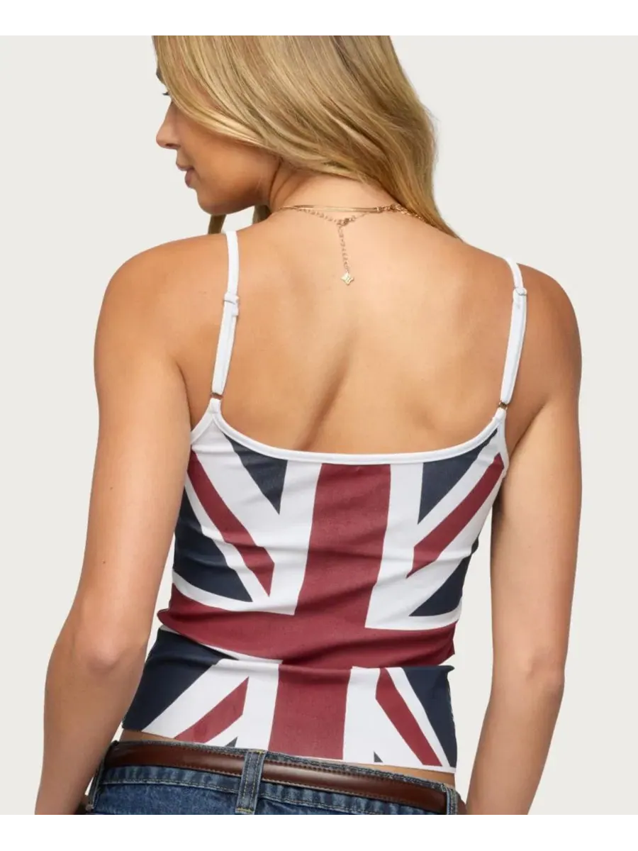 Женская майка-топ UK Babe Edikted — изображение 2 из 5, белый