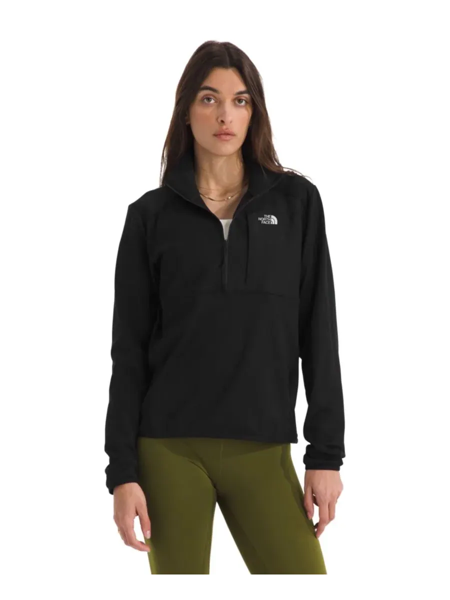 Женская флисовая куртка TNF Performance с застежкой-молнией до середины груди The North Face — изображение 1 из 4, черный