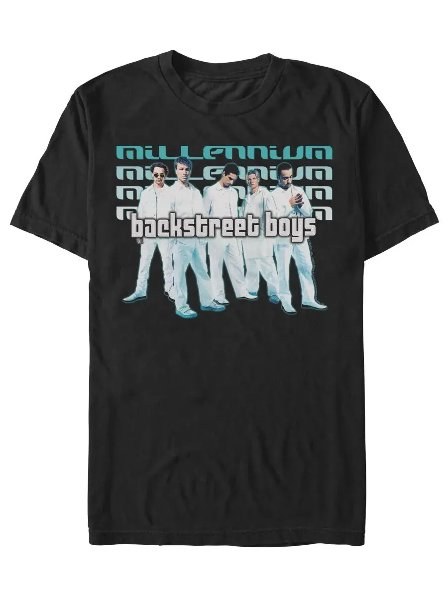 Футболка с принтом Backstreet Boys Millennium Stack Fifth Sun — изображение 1 из 3, черный