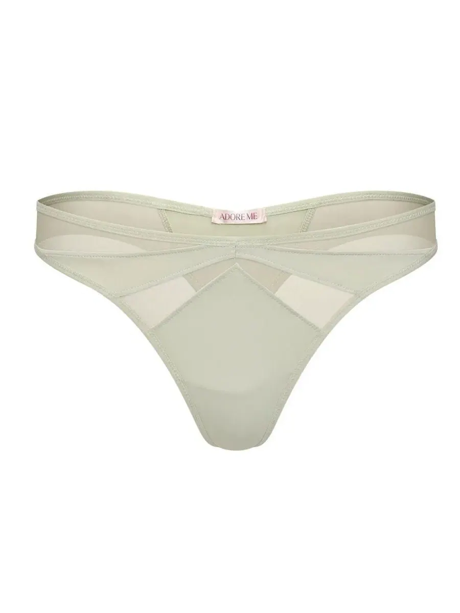 Трусы-слипы женские Maddeyy Thong Panty Adore Me — изображение 3 из 3, зеленый