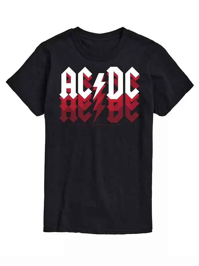 Мужская футболка с логотипом ACDC AIRWAVES — изображение 1 из 2, черный