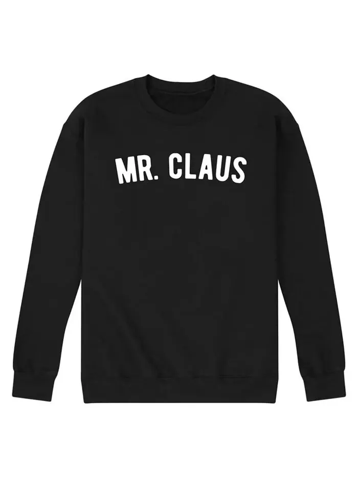 Мужская флисовая футболка Mr. Claus AIRWAVES — изображение 1 из 2, черный