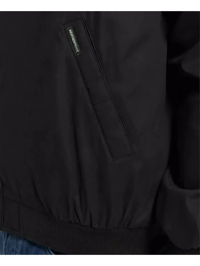 Куртка-бомбер из микрофибры Weatherproof — изображение 4 из 4, черный