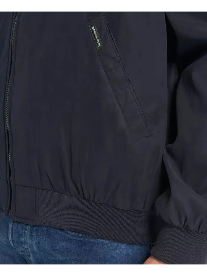 Куртка-бомбер из микрофибры Weatherproof — изображение 3 из 4, темно-синий