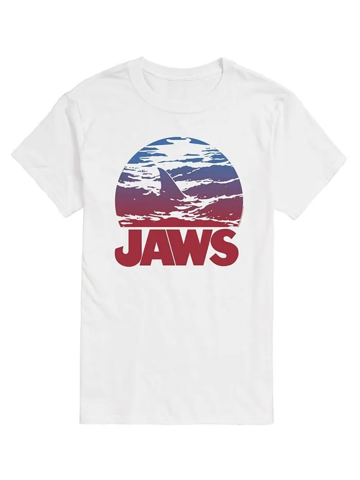Мужская футболка Jaws AIRWAVES — изображение 1 из 2, белый