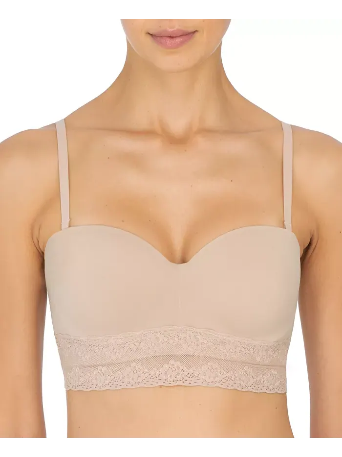 Женский бесшовный бюстгальтер Bliss Perfection без бретелей с косточками 729154 Natori — изображение 4 из 4, бежевый