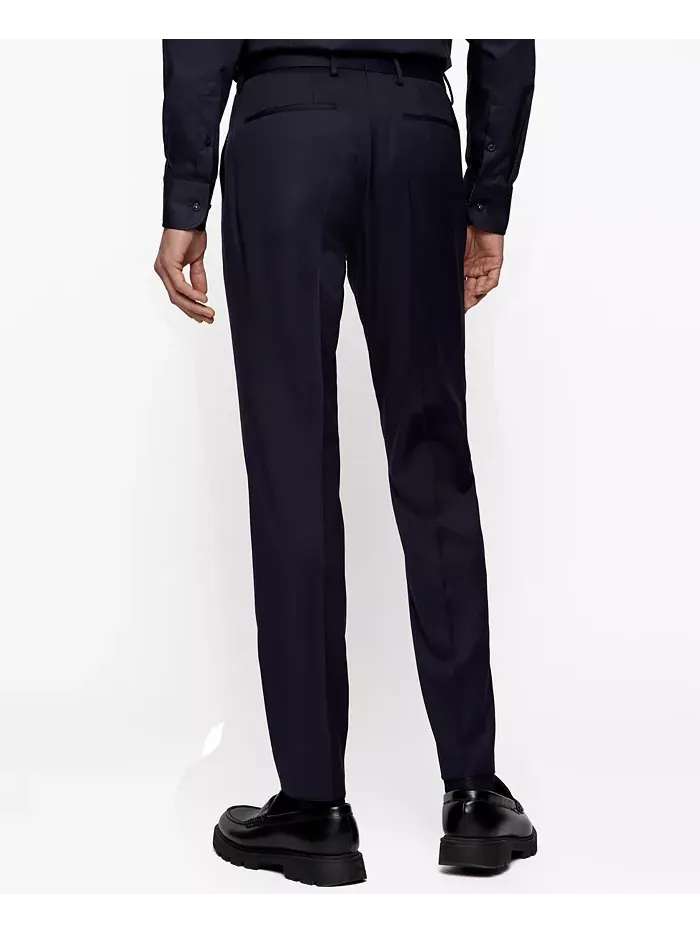 Мужские брюки Extra-Slim-Fit Hugo Boss — изображение 2 из 6, синий