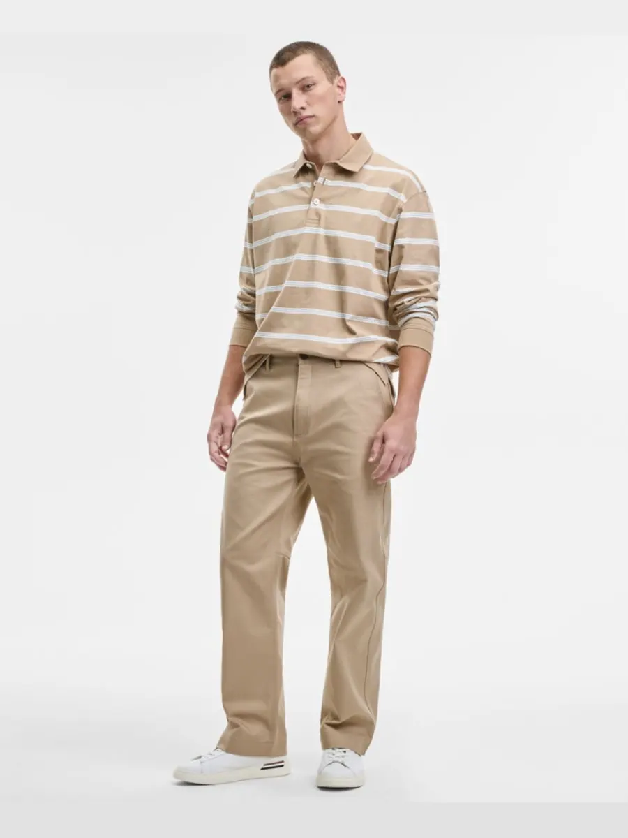 Мужские джинсы прямого кроя Dalton253 из парусины Hugo Boss