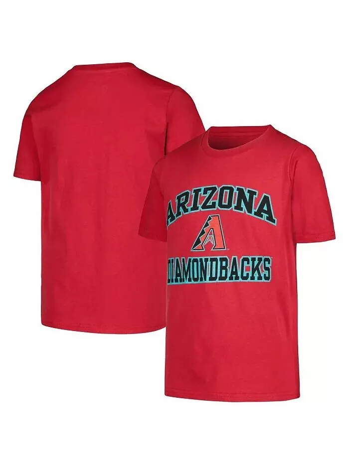 Красная футболка Big Boys Arizona Diamondbacks Heart & Soul Fanatics — изображение 1 из 3, красный