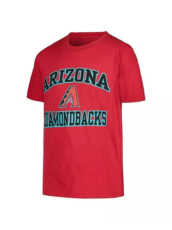Красная футболка Big Boys Arizona Diamondbacks Heart & Soul Fanatics — изображение 2 из 3, красный
