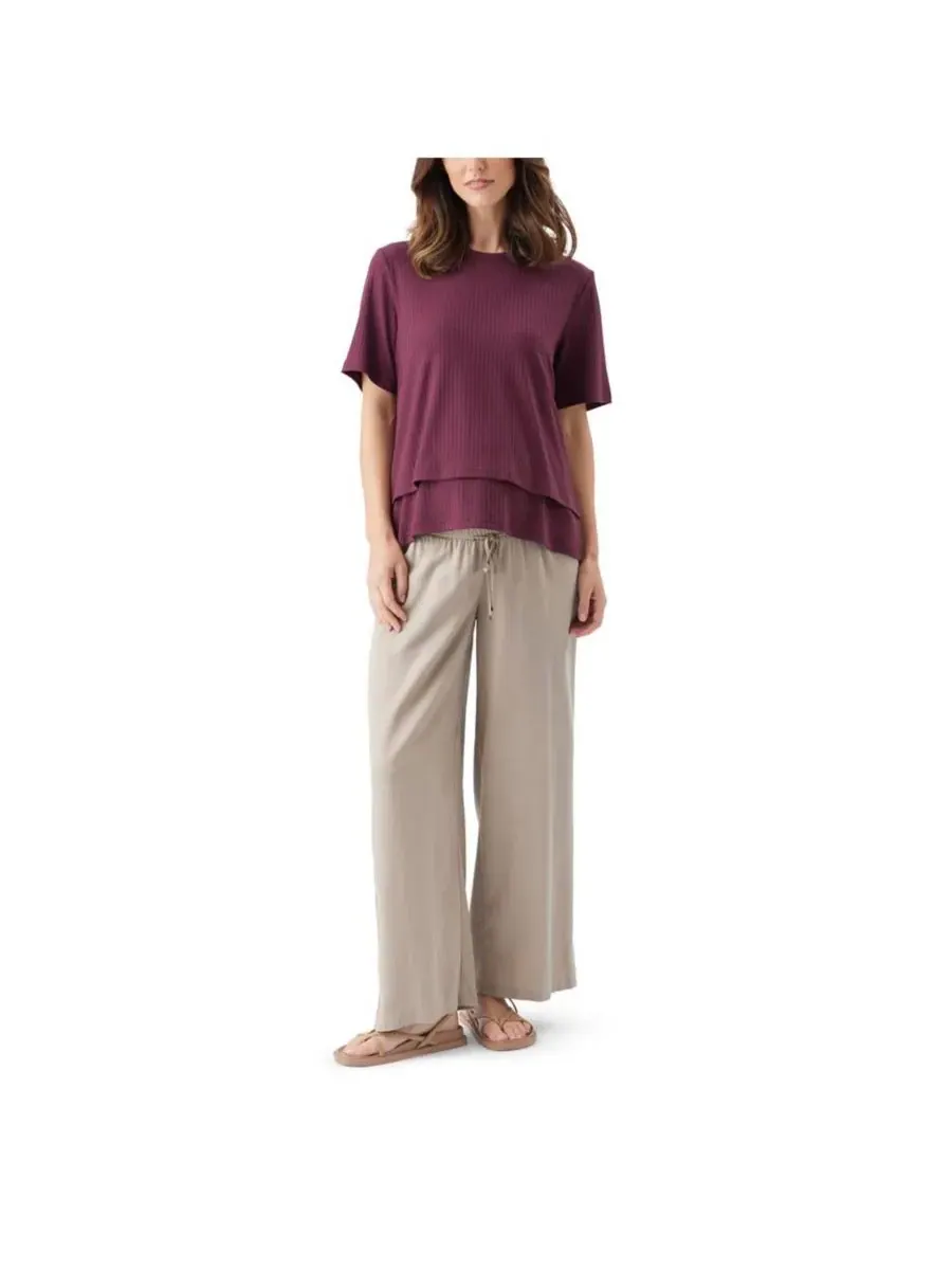 Топ для кормления Maternity Ripe Mike Rib Ripe Maternity — изображение 4 из 4, коричневый