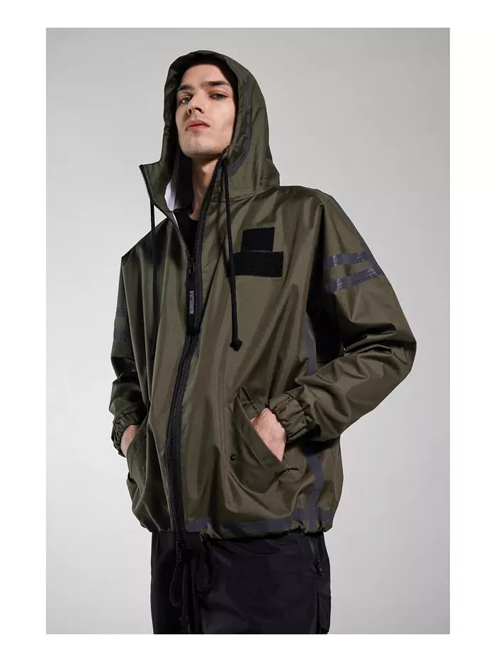 Мужская куртка с капюшоном Forsa на молнии Stutterheim