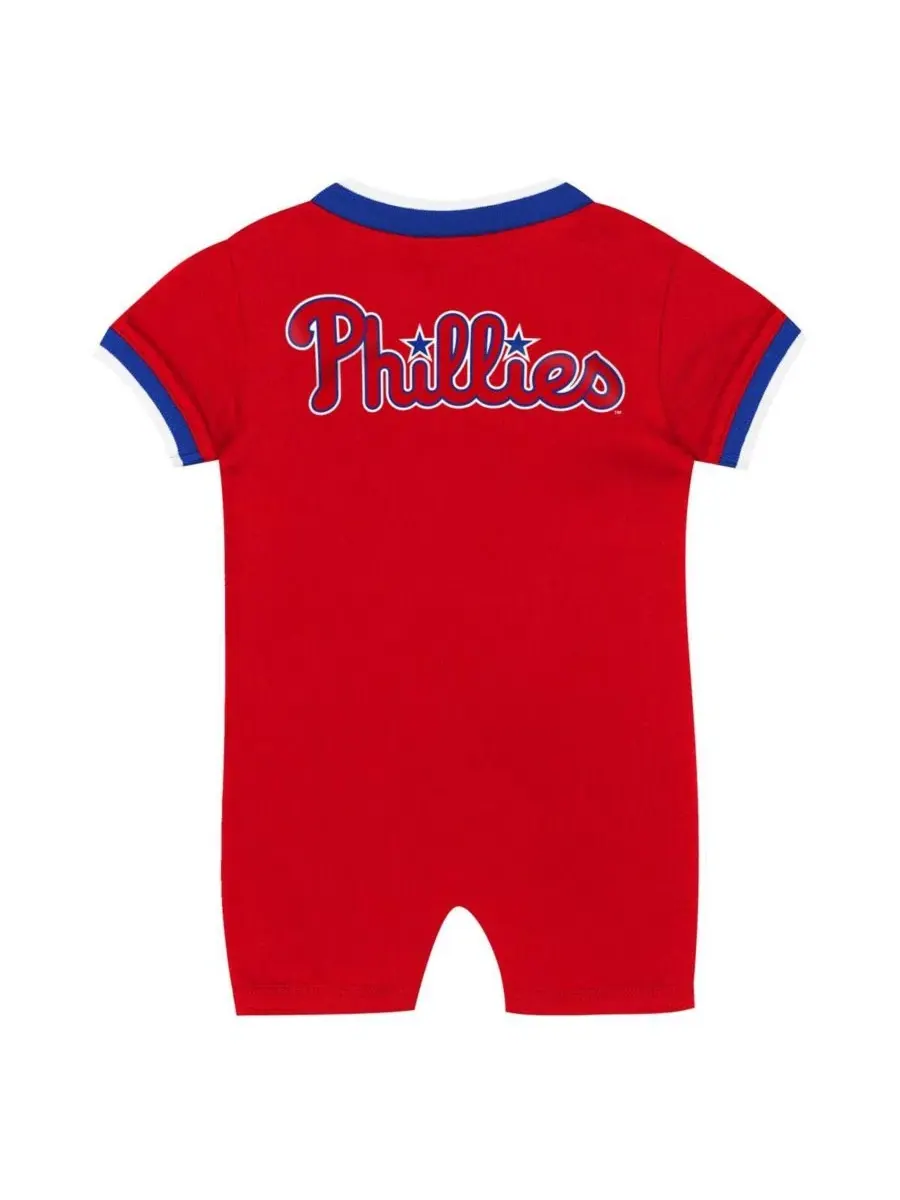 Детский красный комбинезон Philadelphia Phillies для мальчиков и девочек Outerstuff — изображение 3 из 3